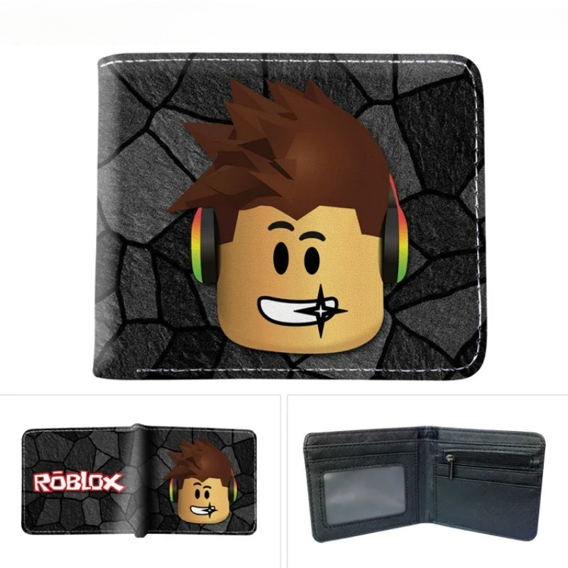 Anime Merchandise Bag - Portafoglio con Stampa Anime Roblox, Portafoglio