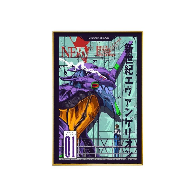 Poster Anime EVA-01 TEST TYPE, - Anime Merchandise Types recensione e prezzo