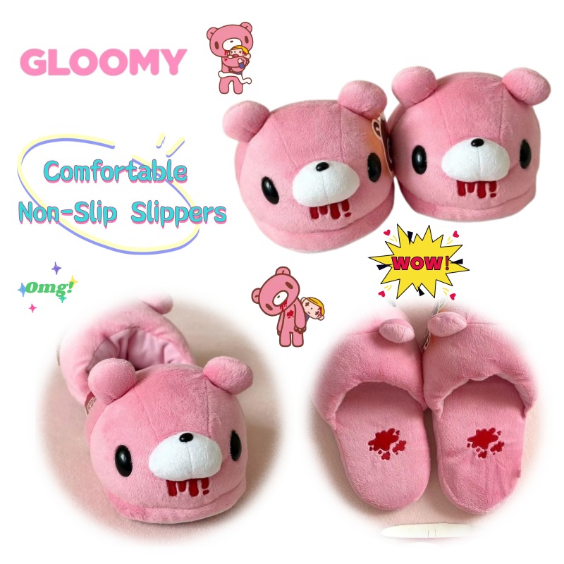 Pantofole in cotone Gloomy Bea - Anime Merchandise Wholesale recensione e prezzo